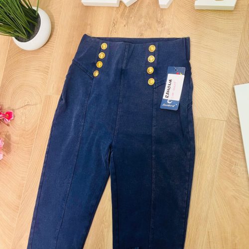 Ramona kék gumis farmernadrág