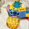 Disney Lilo és Stitch, A csillagkutya Ananas formapárna, díszpárna 34x21 cm