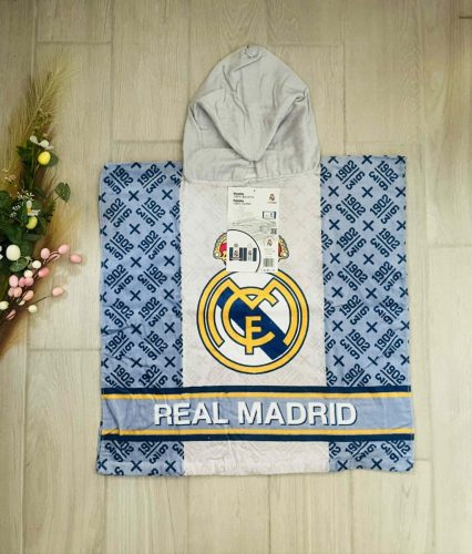Real Madrid Legend strand törölköző poncsó 60x120 cm