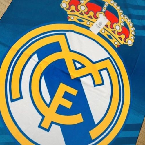 Real Madrid Crown Blue fürdőlepedő, strand törölköző