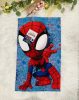 Pókember Spidey Blue kéztörlő, arctörlő, törölköző