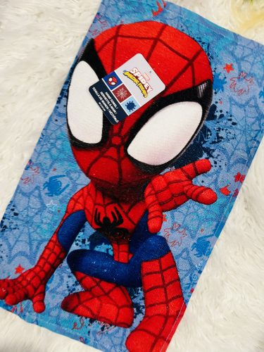 Pókember Spidey Blue kéztörlő, arctörlő, törölköző