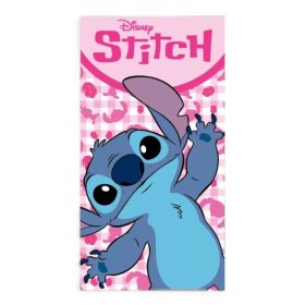   Disney Lilo és Stitch, A csillagkutya Pink Fun fürdőlepedő, strand törölköző