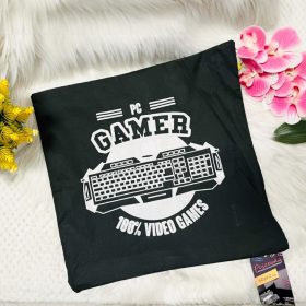 Gamer Black párnahuzat 40x40 cm