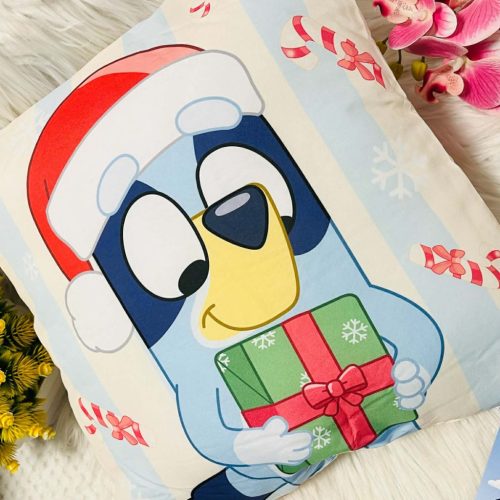 Bluey Gift Karácsonyi párna, díszpárna 40x40 cm