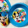 Disney Mickey Cool Summer étkészlet, műanyag szett