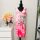 Carmen pink ruha