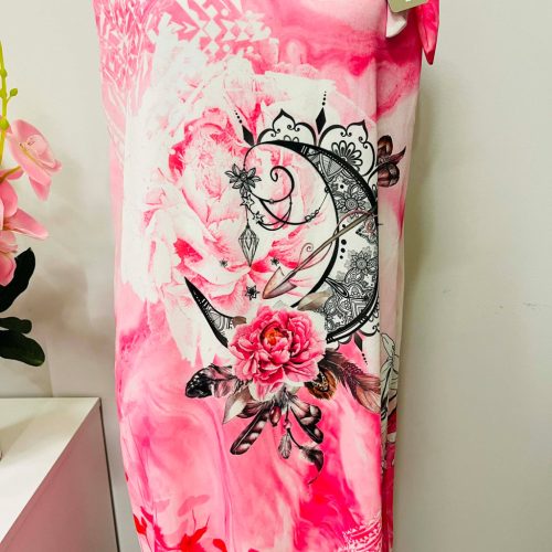 Carmen pink ruha