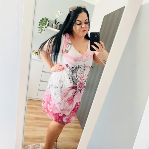 Carmen virágos ruha
