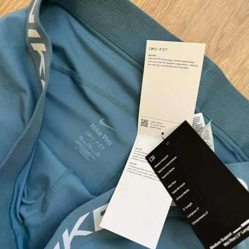 Nike Pro Training kék női rövidnadrág
