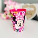 Disney Minnie Bold Florals műanyag pohár 260 ml