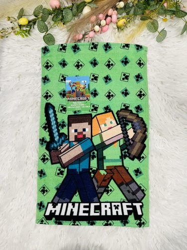 Minecraft Battle kéztörlő, arctörlő, törölköző