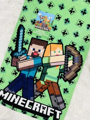 Minecraft Battle kéztörlő, arctörlő, törölköző