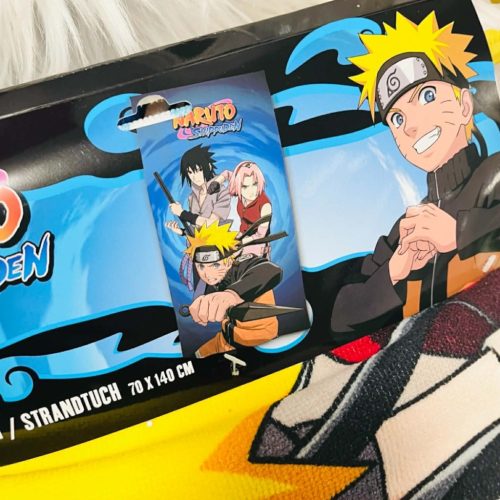 Naruto Ninja Way fürdőlepedő, strand törölköző 70x140cm 