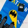 Batman Call Sign kéztörlő, arctörlő, törölköző 30x50 cm