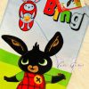 Bing Hoppity Voosh kéztörlő, arctörlő, törölköző 30x50 cm