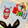 Bing Hoppity Voosh kéztörlő, arctörlő, törölköző 30x50 cm