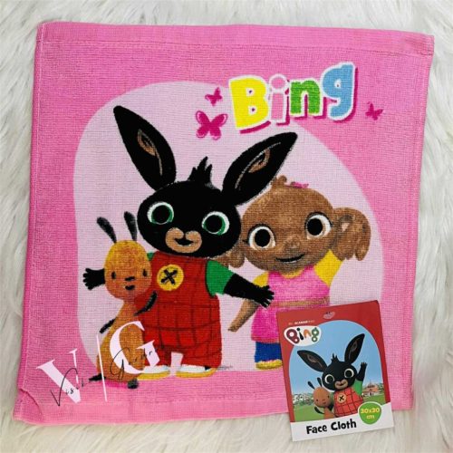 Bing Pink kéztörlő, arctörlő, törölköző 30x30cm