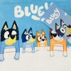 Bluey Cozy kéztörlő, arctörlő, törölköző 30x30cm