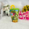 Dinoszaurusz T-Rex szívószálas pohár, műanyag 430 ml