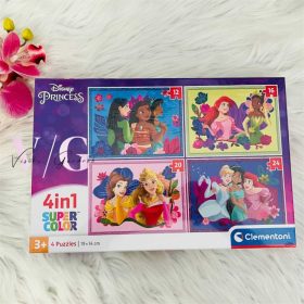 Disney Hercegnők Whimsical 4 az 1-ben puzzle Clementoni