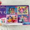Disney Hercegnők Whimsical 4 az 1-ben puzzle Clementoni