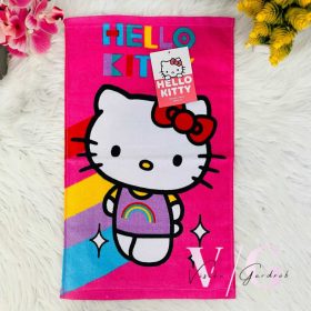  Hello Kitty Rainbow kéztörlő, arctörlő, törölköző 30x50 cm