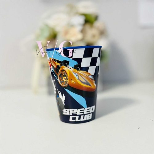 Hot Wheels Blue Fire műanyag pohár 260 ml