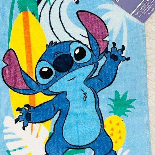 Disney Lilo és Stitch, a csillagkutya Ananas kéztörlő, arctörlő, törölköző 30x50cm
