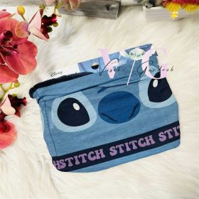 Liloés Stitch kék gyerek sál, snood