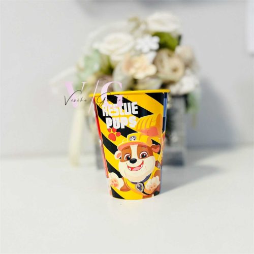 Mancs Őrjárat Rescue Pups műanyag pohár 260 ml