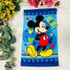 Disney Mickey Cheerful Pose kéztörlő, arctörlő, törölköző 30x50cm