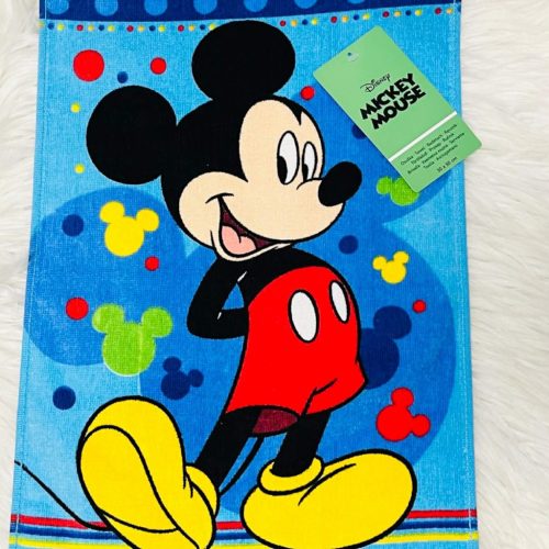 Disney Mickey Cheerful Pose kéztörlő, arctörlő, törölköző 30x50cm