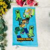 Minecraft Crawler kéztörlő, arctörlő, törölköző 30x50cm