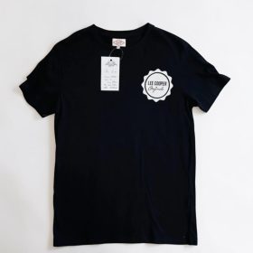 Lee Cooper fekete férfi póló