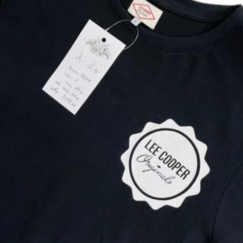 Lee Cooper fekete férfi póló