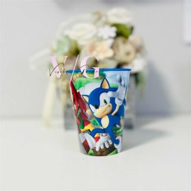 Sonic a sündisznó műanyag pohár 260ml