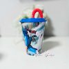 Superman Savior szívószálas pohár, műanyag 430 ml